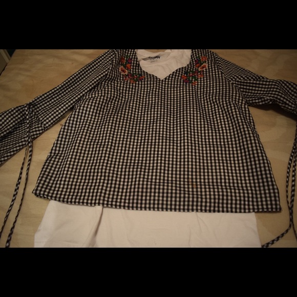 Thrifted Bell Bottom Blouse | $1.50 Shipping - Picture 2 of 5